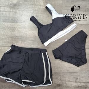 Aleumdr 3 Piece Bikini Swimsuit Size 15-16Y